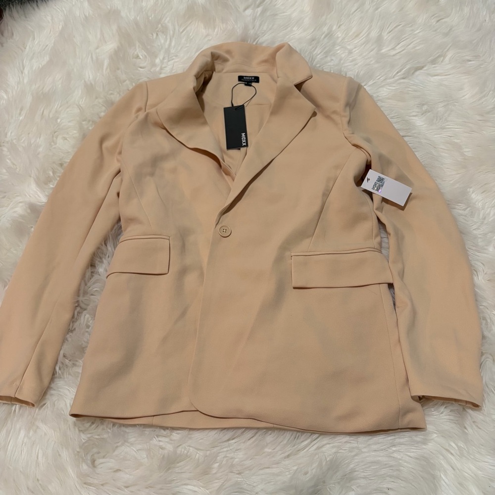 NWT Mexx Women’s Lapel Collar Button Up Blazer size S - Picture 2 of 5